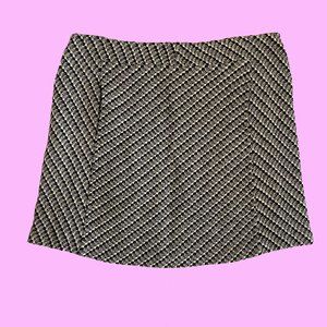 Tracy Reese wool/cotton mini skirt size 10